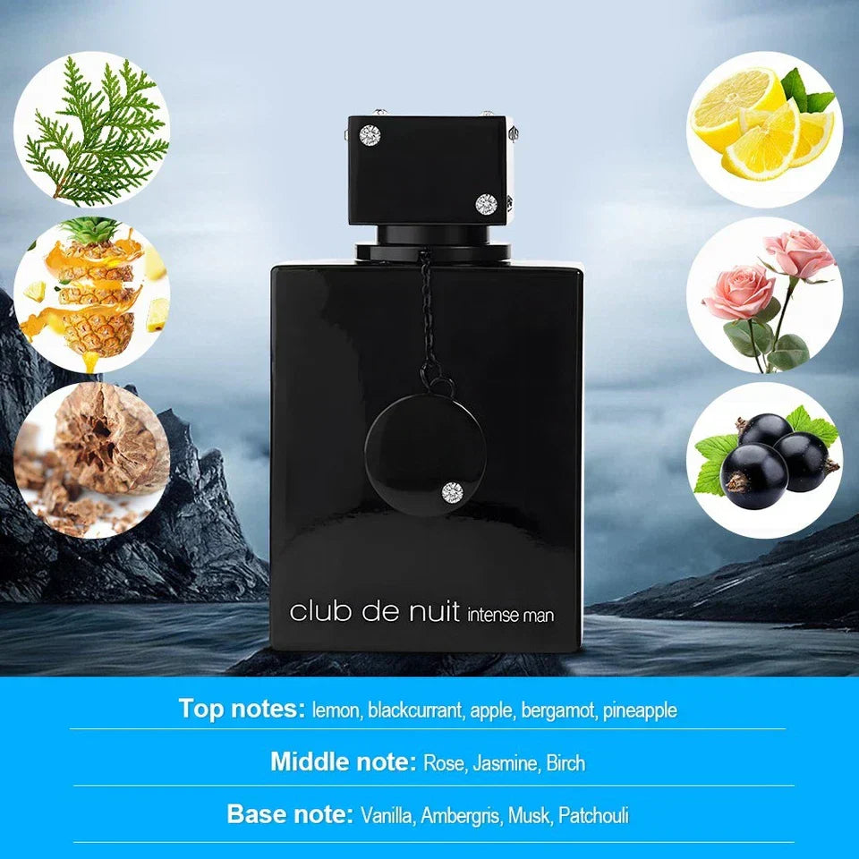 PERFUME Cologne for MEN Long Lasting Fragrance Eau De PARFUM 100ML 3.4 Oz Gift